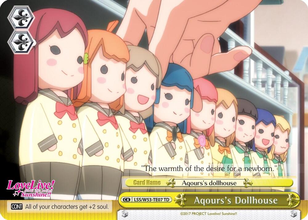 Aqours's Dollhouse - [Love Live! Sunshine!! Extra Booster] | Gear Gaming Fayetteville