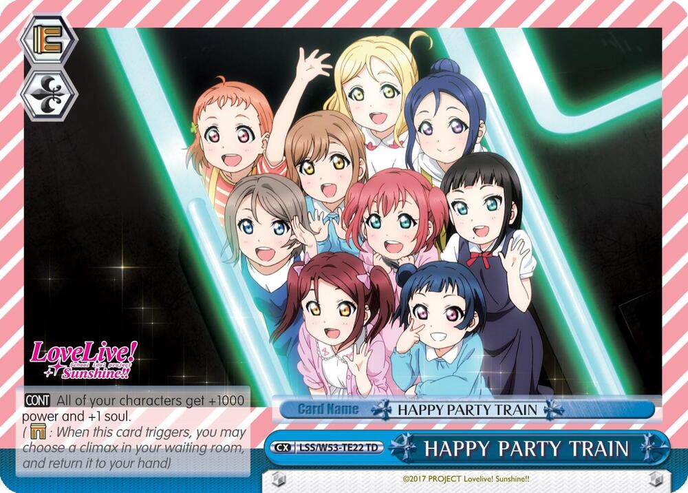 HAPPY PARTY TRAIN - [Love Live! Sunshine!! Extra Booster] | Gear Gaming Fayetteville