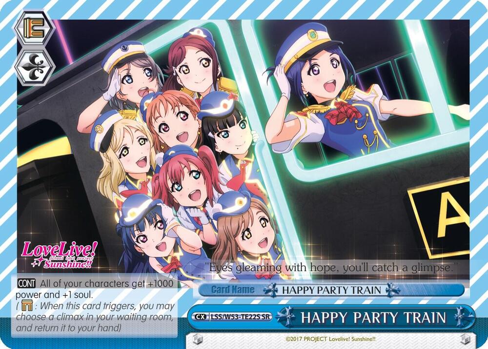 HAPPY PARTY TRAIN (SR) - [Love Live! Sunshine!! Extra Booster] | Gear Gaming Fayetteville