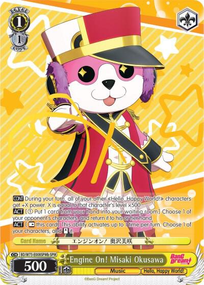 Engine On! Misaki Okusawa (SPM) (B) - [BanG Dream! Vol.2] | Gear Gaming Fayetteville