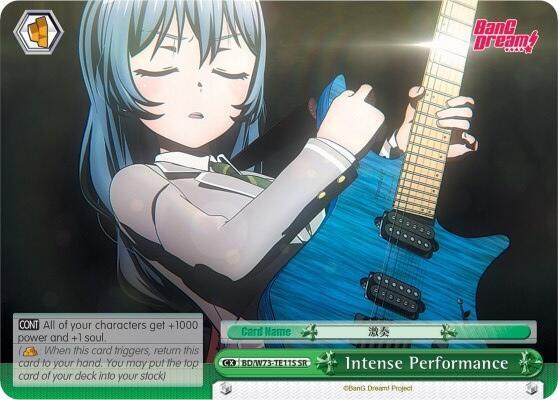 Intense Performance (SR) - [BanG Dream! Vol.2] | Gear Gaming Fayetteville