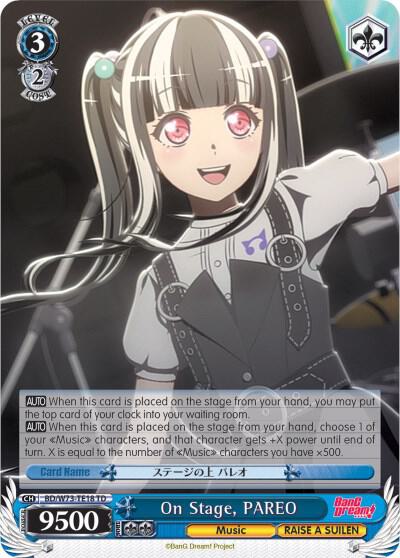 On Stage, PAREO - [BanG Dream! Vol.2] | Gear Gaming Fayetteville