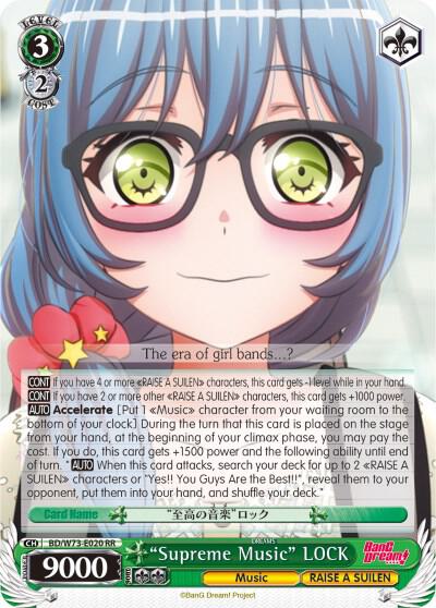 "Supreme Music" LOCK - [BanG Dream! Vol.2] | Gear Gaming Fayetteville