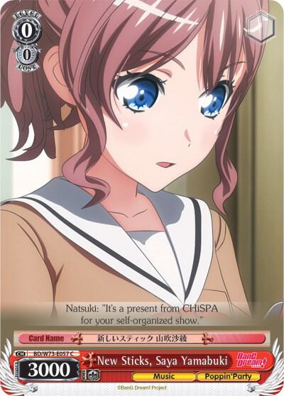 New Sticks, Saya Yamabuki - [BanG Dream! Vol.2] | Gear Gaming Fayetteville