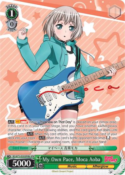 My Own Pace, Moca Aoba (SPM) (B) - [BanG Dream! Vol.2] | Gear Gaming Fayetteville