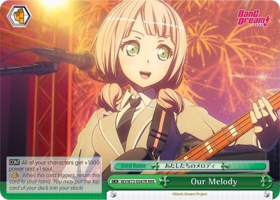 Our Melody (RRR) - [BanG Dream! Vol.2] | Gear Gaming Fayetteville
