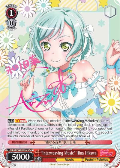 "Interweaving Music" Hina Hikawa (SP) (B) - [BanG Dream! Vol.2] | Gear Gaming Fayetteville