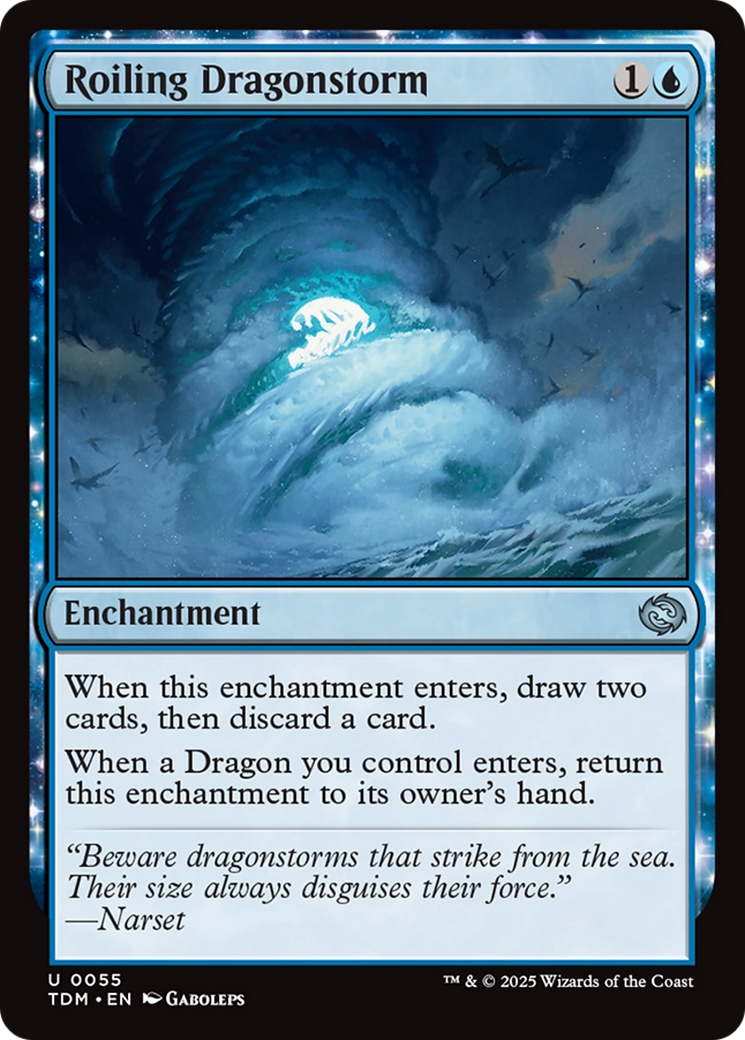 Roiling Dragonstorm [Tarkir: Dragonstorm] | Gear Gaming Fayetteville