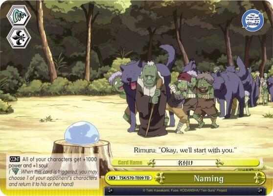Naming - [That Time I Got Reincarnated as a Slime] | Gear Gaming Fayetteville