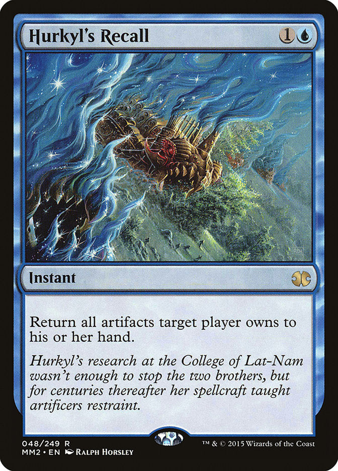 Hurkyl's Recall [Modern Masters 2015] | Gear Gaming Fayetteville