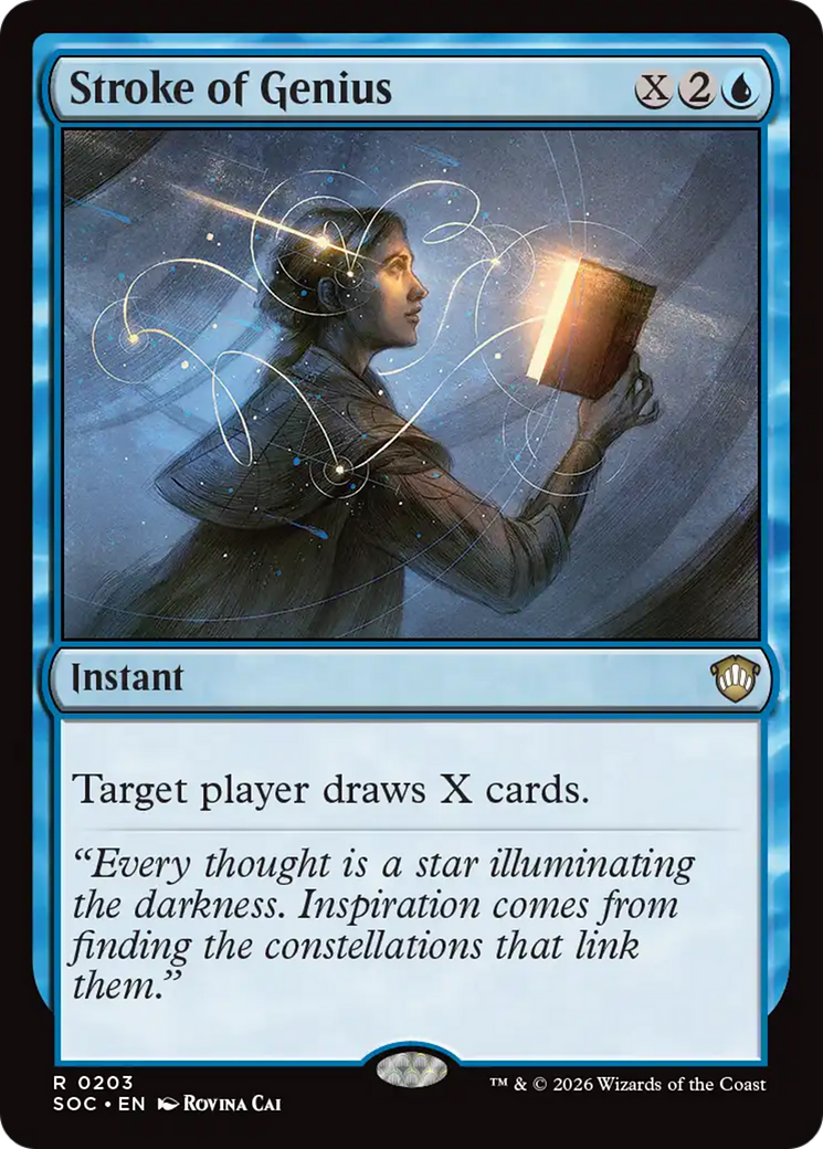 Stroke of Genius [Secrets of Strixhaven Commander] | Gear Gaming Fayetteville