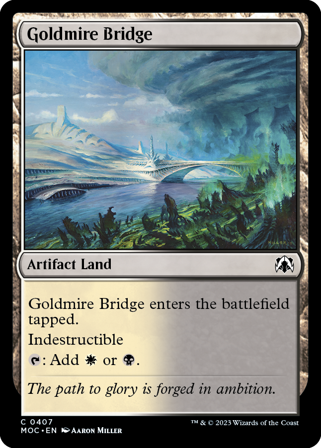 Goldmire Bridge [March of the Machine Commander] | Gear Gaming Fayetteville