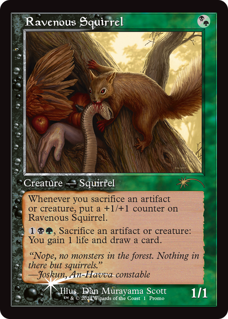 Ravenous Squirrel (Open House) [Wizards Play Network 2024] | Gear Gaming Fayetteville