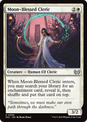 Moon-Blessed Cleric [Duskmourn: House of Horror Commander] | Gear Gaming Fayetteville