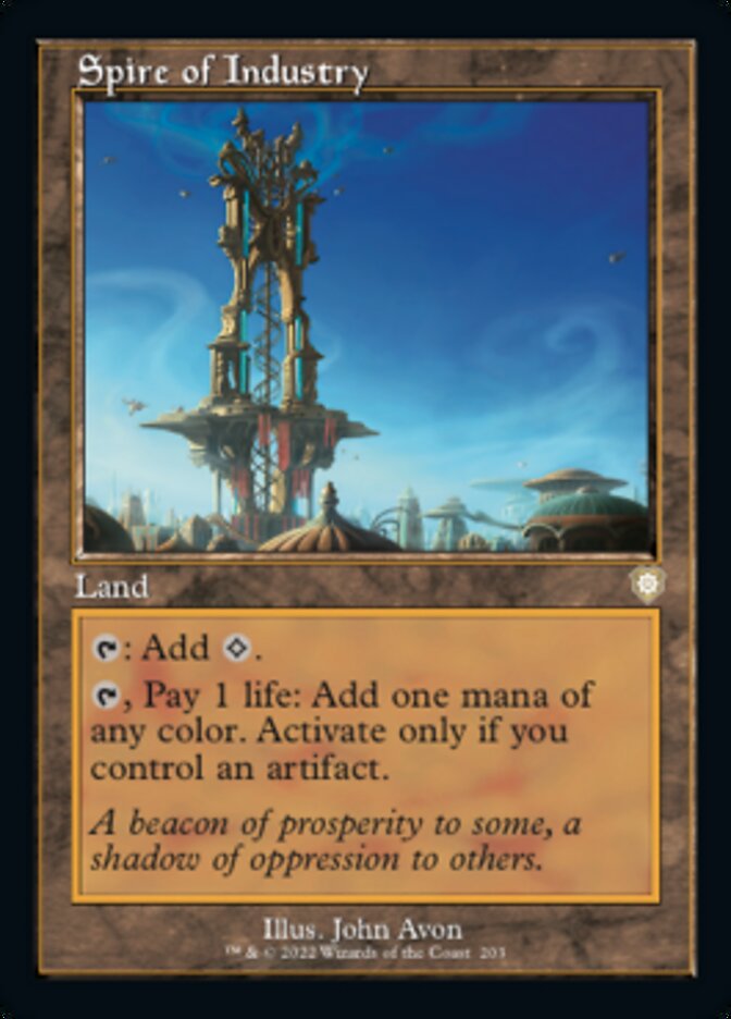 Spire of Industry (Retro) [The Brothers' War Commander] | Gear Gaming Fayetteville