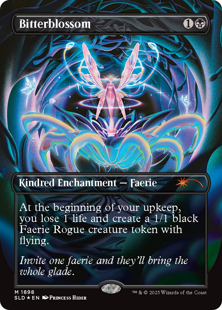 Bitterblossom (Double Rainbow Foil) [Secret Lair Drop Series] | Gear Gaming Fayetteville