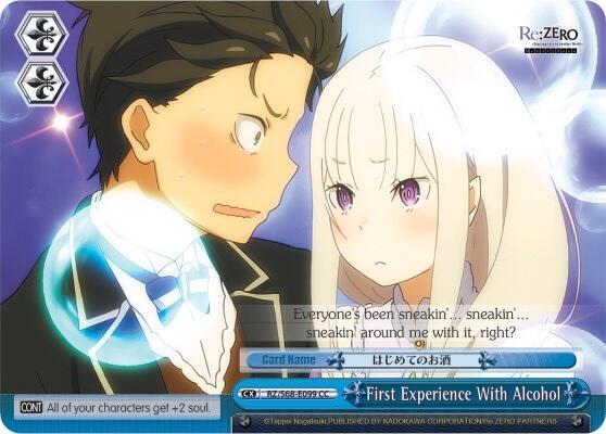 First Experience With Alcohol - [Re:ZERO Memory Snow] | Gear Gaming Fayetteville