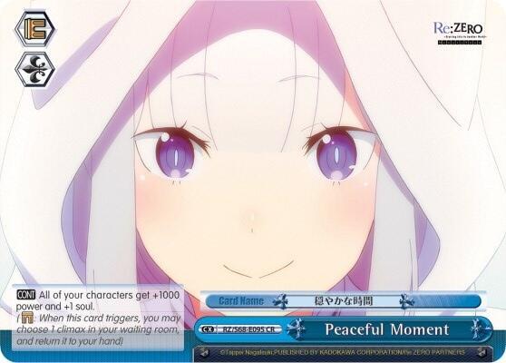 Peaceful Moment - [Re:ZERO Memory Snow] | Gear Gaming Fayetteville