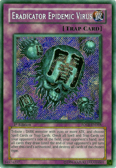 Eradicator Epidemic Virus [FOTB-EN068] Secret Rare | Gear Gaming Fayetteville