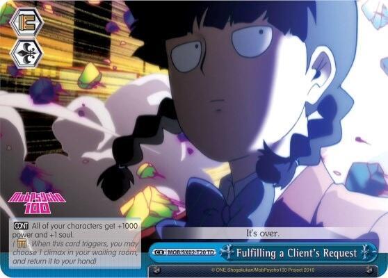 Fulfilling a Client's Request - [Mob Psycho 100] | Gear Gaming Fayetteville
