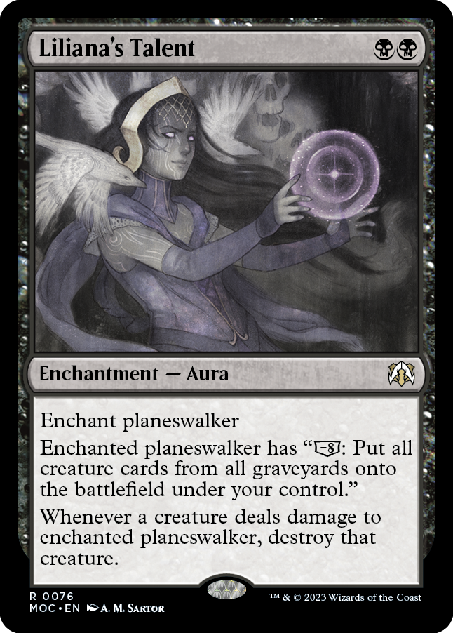 Liliana's Talent [March of the Machine Commander] | Gear Gaming Fayetteville