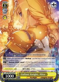 Gallant Knight, Alice - [Bushiroad Event Cards] | Gear Gaming Fayetteville