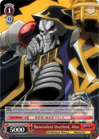 Benevolent Overlord, Ainz (RRR) - [Nazarick: Tomb of the Undead] | Gear Gaming Fayetteville