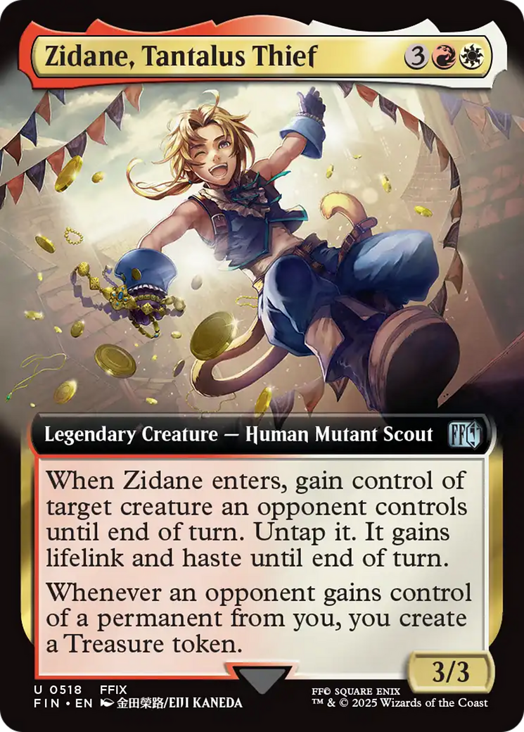 Zidane, Tantalus Thief (Extended Art) [FINAL FANTASY] | Gear Gaming Fayetteville