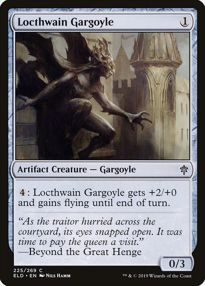 Locthwain Gargoyle [Throne of Eldraine] | Gear Gaming Fayetteville