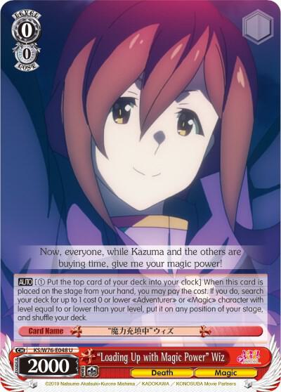 "Loading Up with Magic Power" Wiz - [KonoSuba The Movie: Legend of Crimson] | Gear Gaming Fayetteville