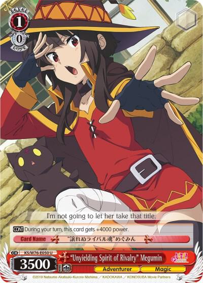 "Unyielding Spirit of Rivalry" Megumin - [KonoSuba The Movie: Legend of Crimson] | Gear Gaming Fayetteville