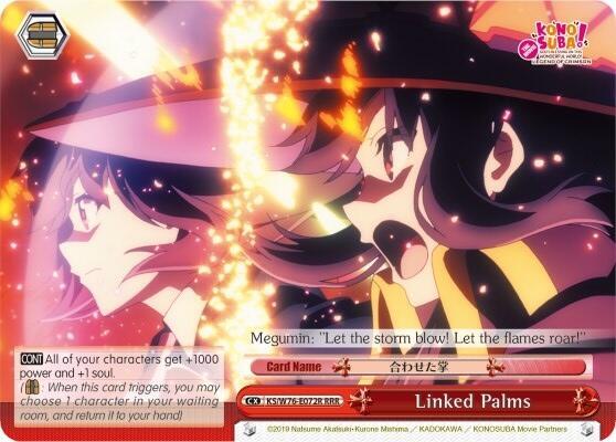 Linked Palms (RRR) - [KonoSuba The Movie: Legend of Crimson] | Gear Gaming Fayetteville