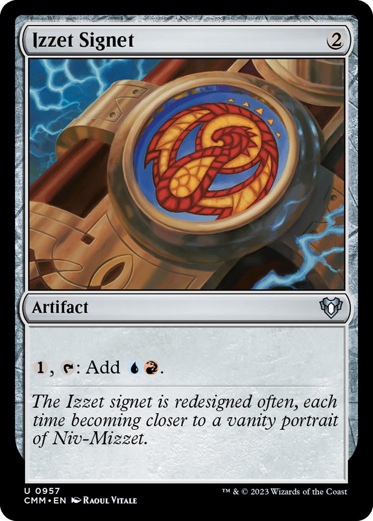 Izzet Signet [Commander Masters] | Gear Gaming Fayetteville