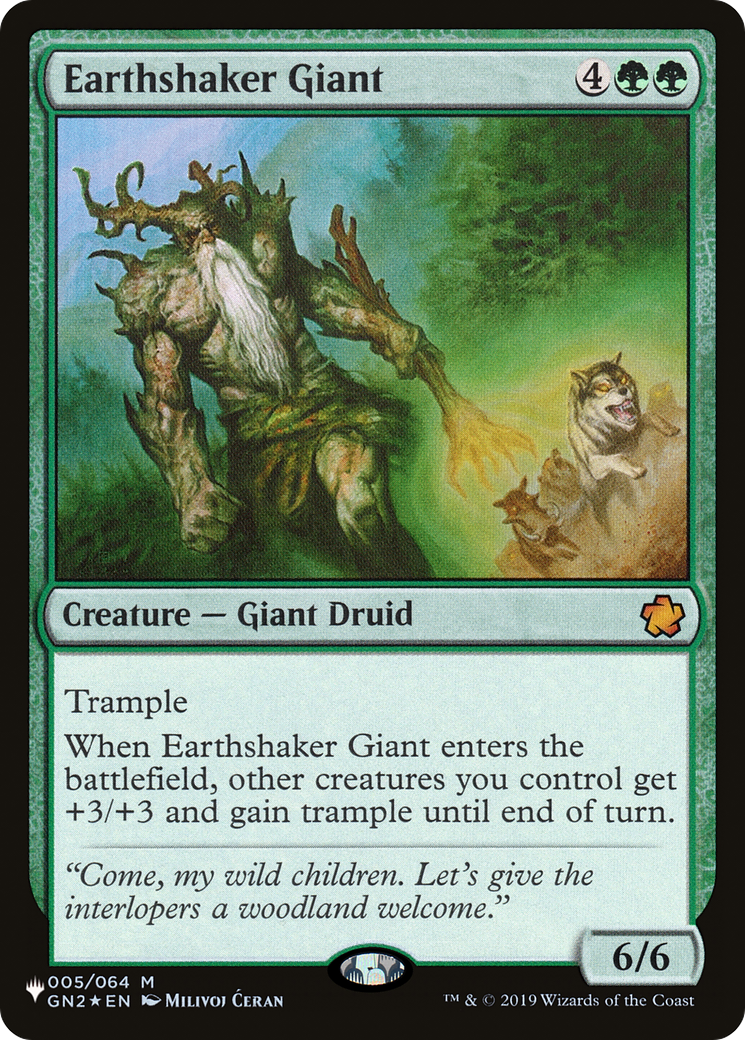 Earthshaker Giant [The List Reprints] | Gear Gaming Fayetteville