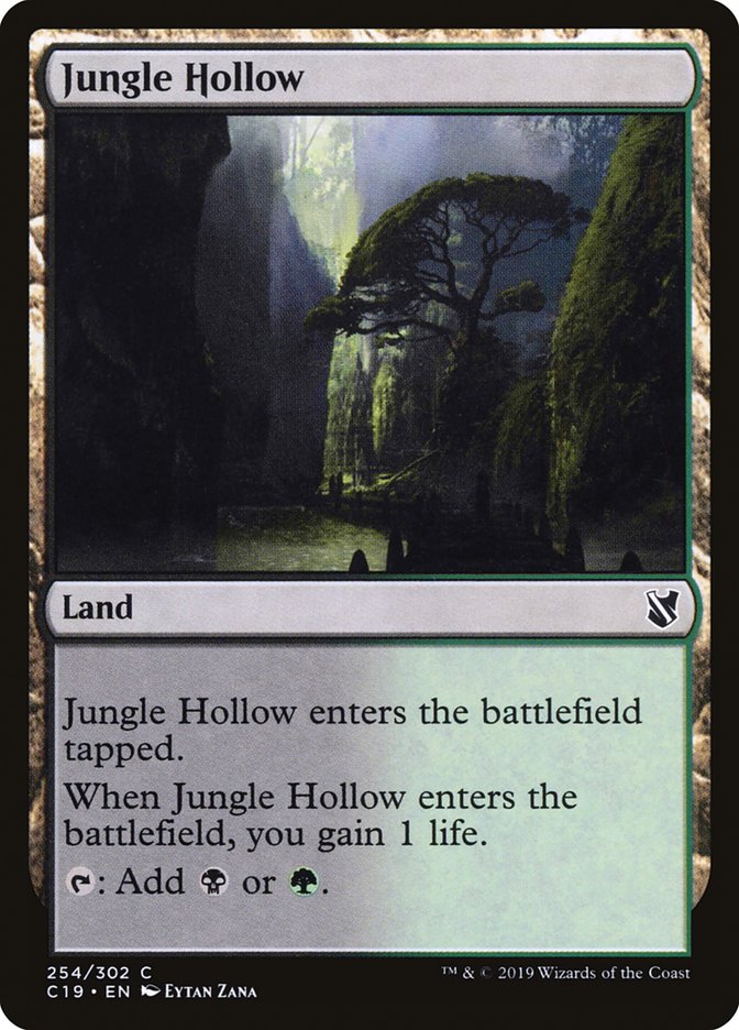 Jungle Hollow [Commander 2019] | Gear Gaming Fayetteville