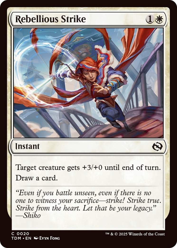 Rebellious Strike [Tarkir: Dragonstorm] | Gear Gaming Fayetteville
