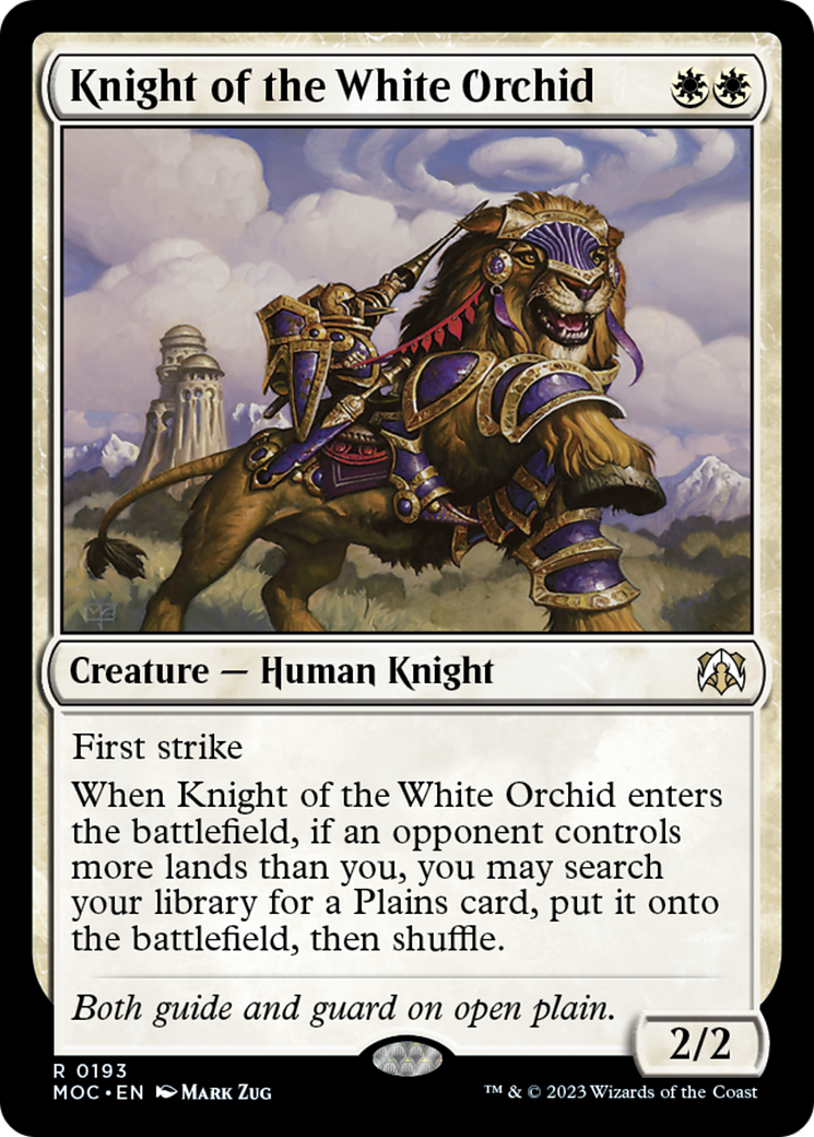 Knight of the White Orchid [March of the Machine Commander] | Gear Gaming Fayetteville