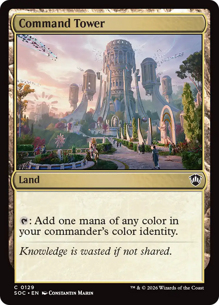 Command Tower [Secrets of Strixhaven Commander] | Gear Gaming Fayetteville