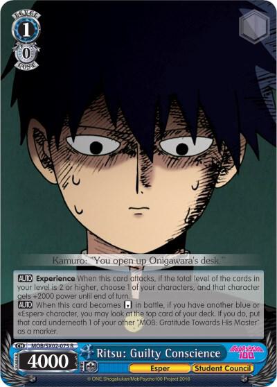 Ritsu: Guilty Conscience - [Mob Psycho 100] | Gear Gaming Fayetteville