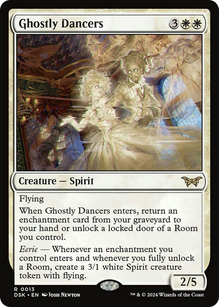 Ghostly Dancers [Duskmourn: House of Horror] | Gear Gaming Fayetteville