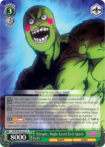 Dimple: High-Level Evil Spirit - [Mob Psycho 100] | Gear Gaming Fayetteville