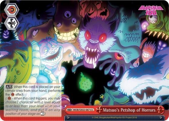 Matsuo's Petshop of Horrors - [Mob Psycho 100] | Gear Gaming Fayetteville