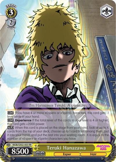 Teruki Hanazawa - [Mob Psycho 100] | Gear Gaming Fayetteville