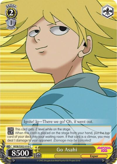 Go Asahi - [Mob Psycho 100] | Gear Gaming Fayetteville