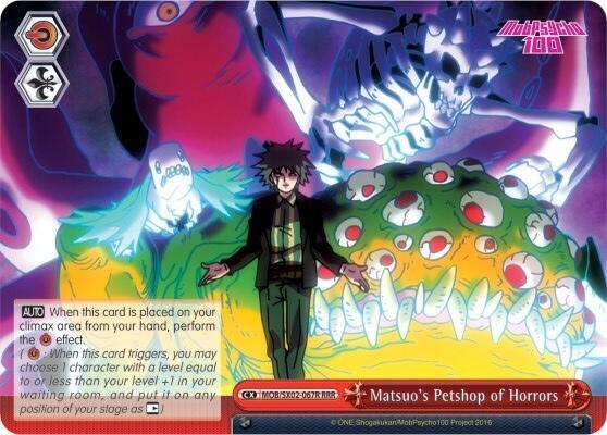 Matsuo's Petshop of Horrors (RRR) - [Mob Psycho 100] | Gear Gaming Fayetteville