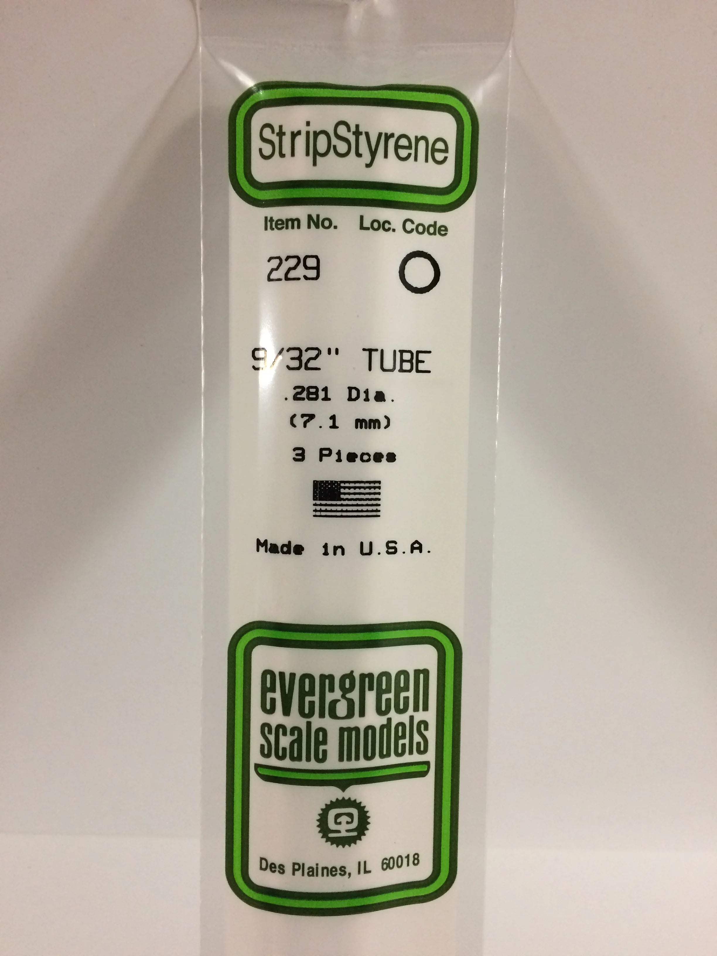 229 - .281" (7.1mm) OD OPAQUE WHITE POLYSTYRENE TUBING | Gear Gaming Fayetteville