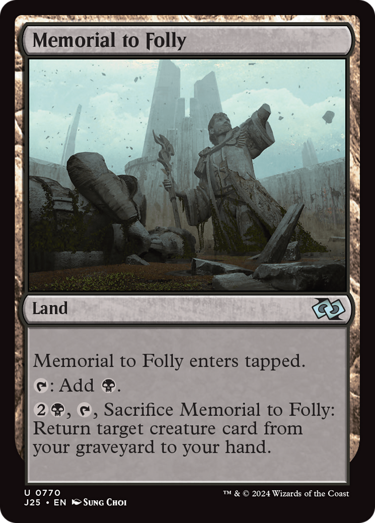Memorial to Folly [Foundations Jumpstart] | Gear Gaming Fayetteville