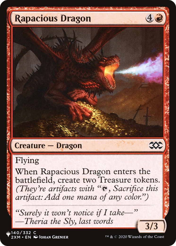 Rapacious Dragon [The List Reprints] | Gear Gaming Fayetteville