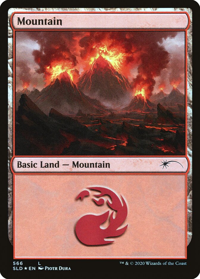 Mountain (Seismic) (566) [Secret Lair Drop Promos] | Gear Gaming Fayetteville