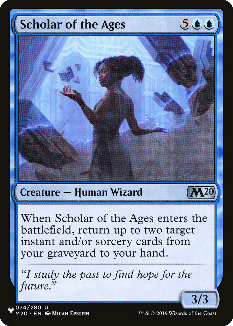 Scholar of the Ages [The List Reprints] | Gear Gaming Fayetteville